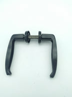 2211NE - Paio Maniglia in alluminio per cancelli