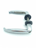 2211ALL - Paio Maniglia in alluminio per cancelli