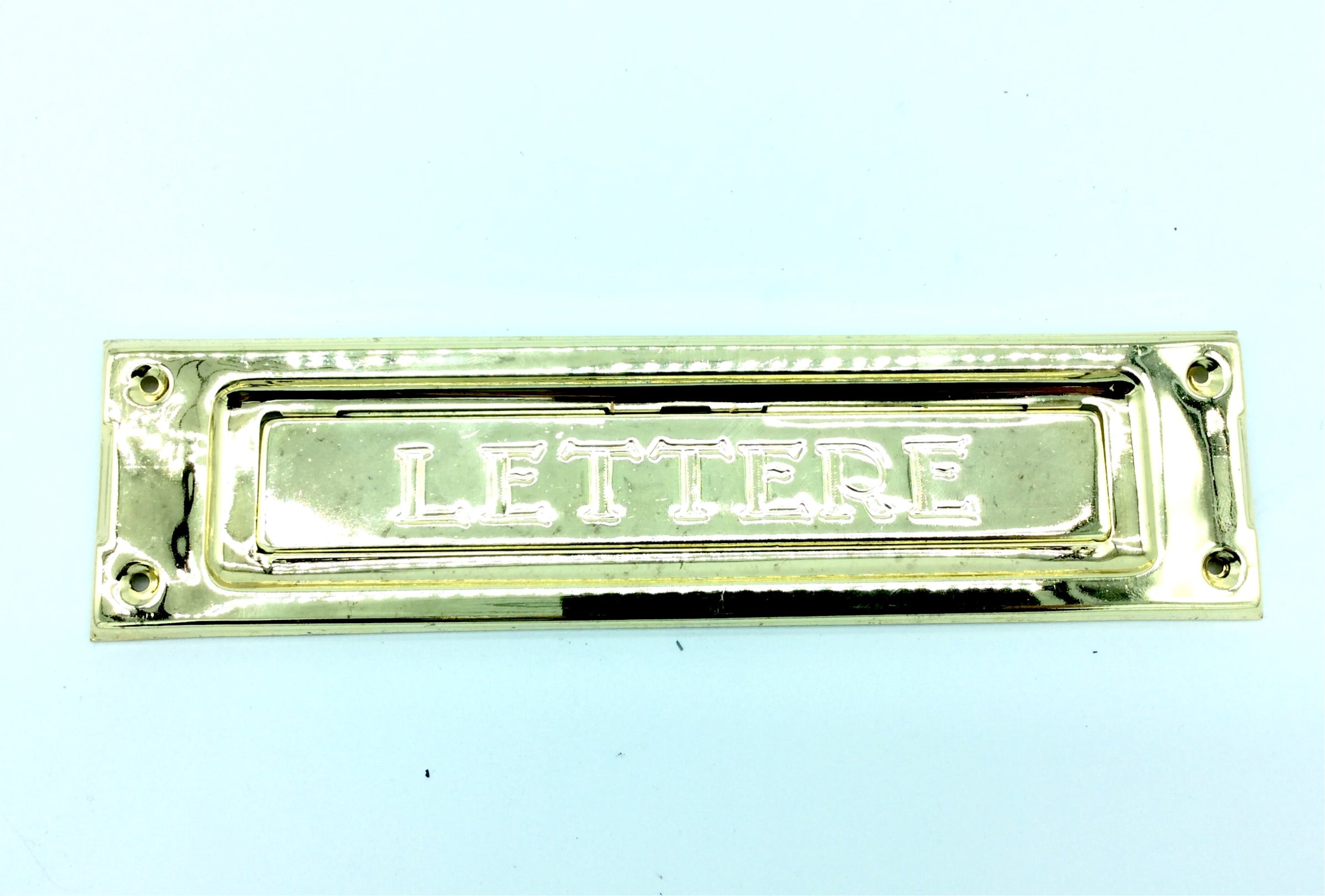 2215 Buca per Lettere Classica lamiera ottonata