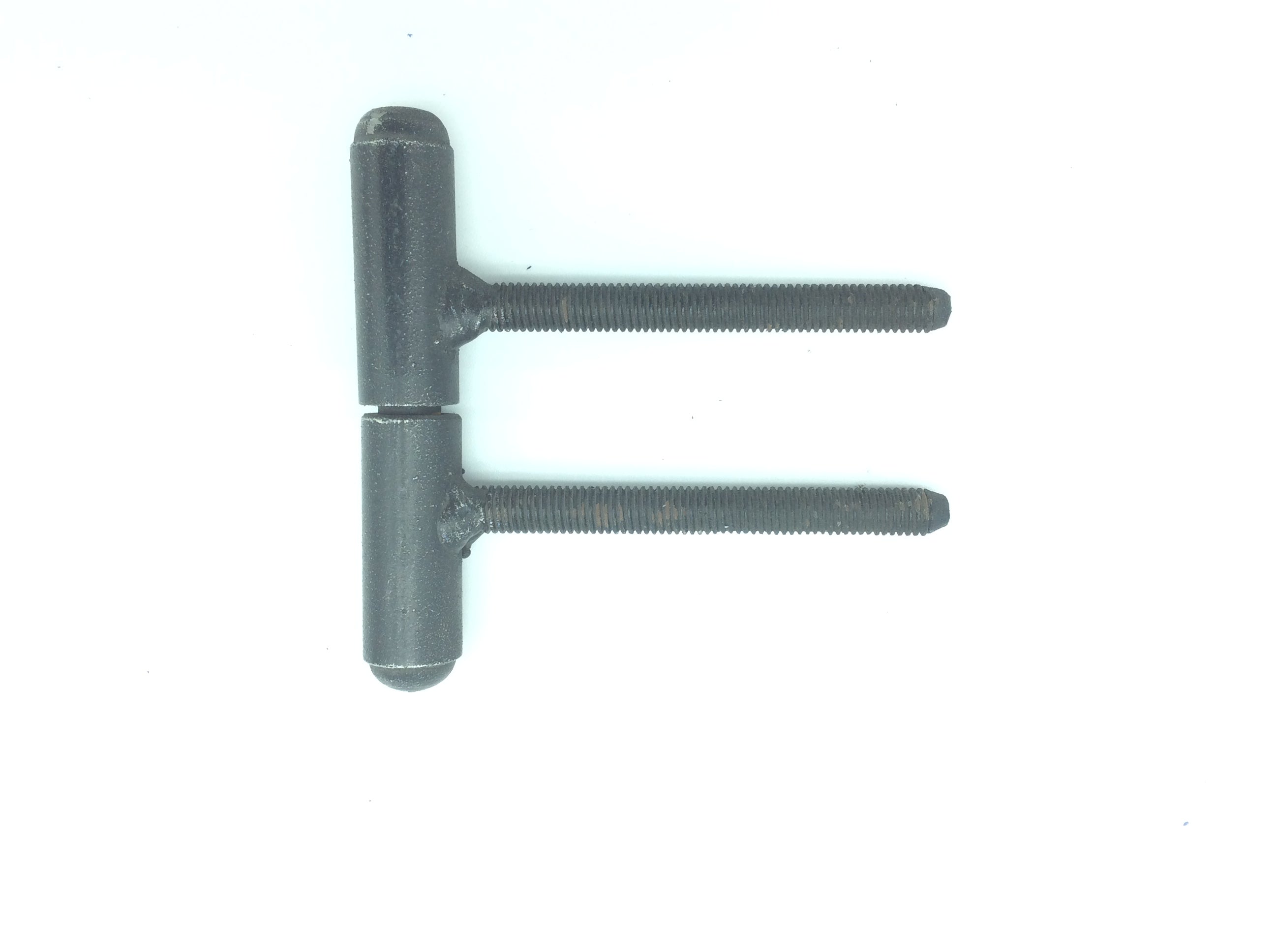 2173 Cerniera a Vite Artigianale in Ferro Battuto per Infissi - Cerniera Anuba