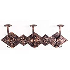 3510 Appendiabiti 3 posti in ferro battuto