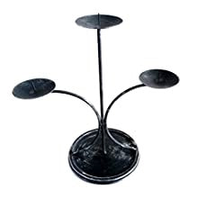 6183 Candeliere in ferro battuto - Portacandele