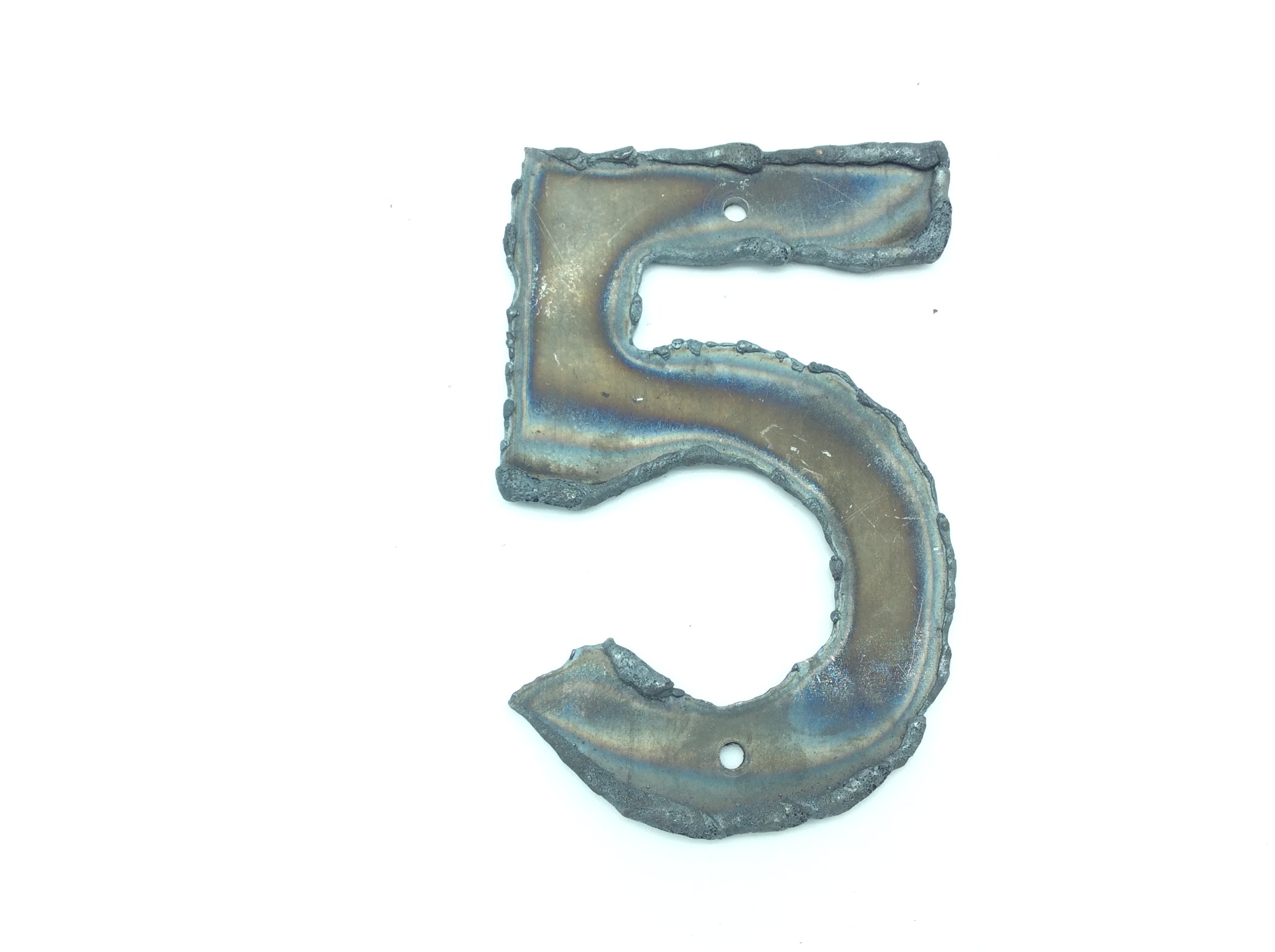 2201-5 Numero civico in ferro battuto - Numeri civici