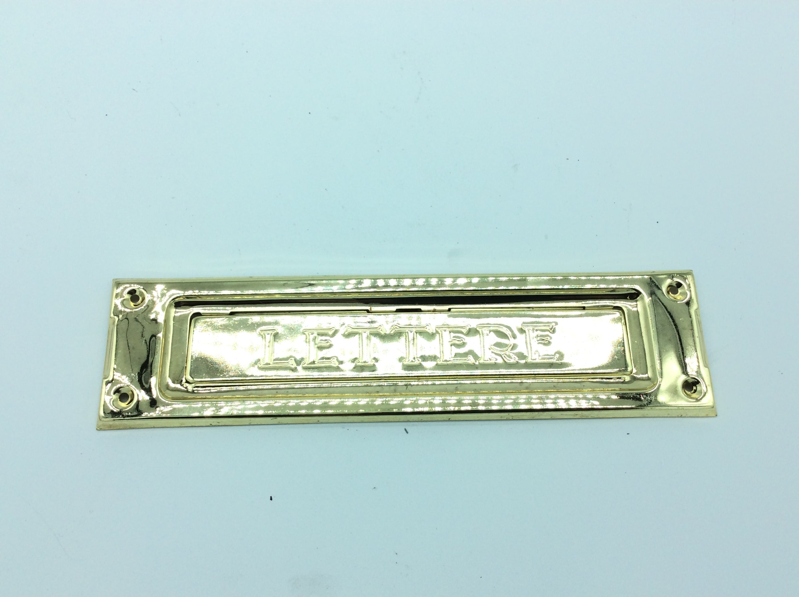 2215 Buca per Lettere Classica lamiera ottonata