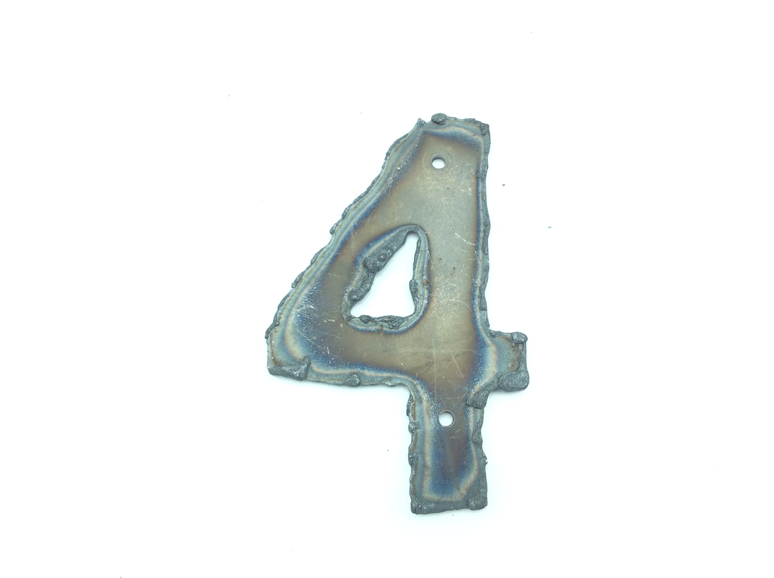 2201-4 Numero civico in ferro battuto - Numeri civici