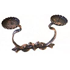 6194 Candeliere in ferro battuto - Portacandele